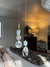 Load image into Gallery viewer, Winter Chandelier Teardrop Light Catcher
