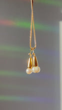 Load and play video in Gallery viewer, Vintage Gold &amp; Pearl Drops
