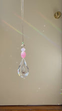 Load and play video in Gallery viewer, Winter Pink Light Catcher
