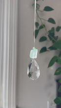 Load and play video in Gallery viewer, Winter Chandelier Teardrop Light Catcher
