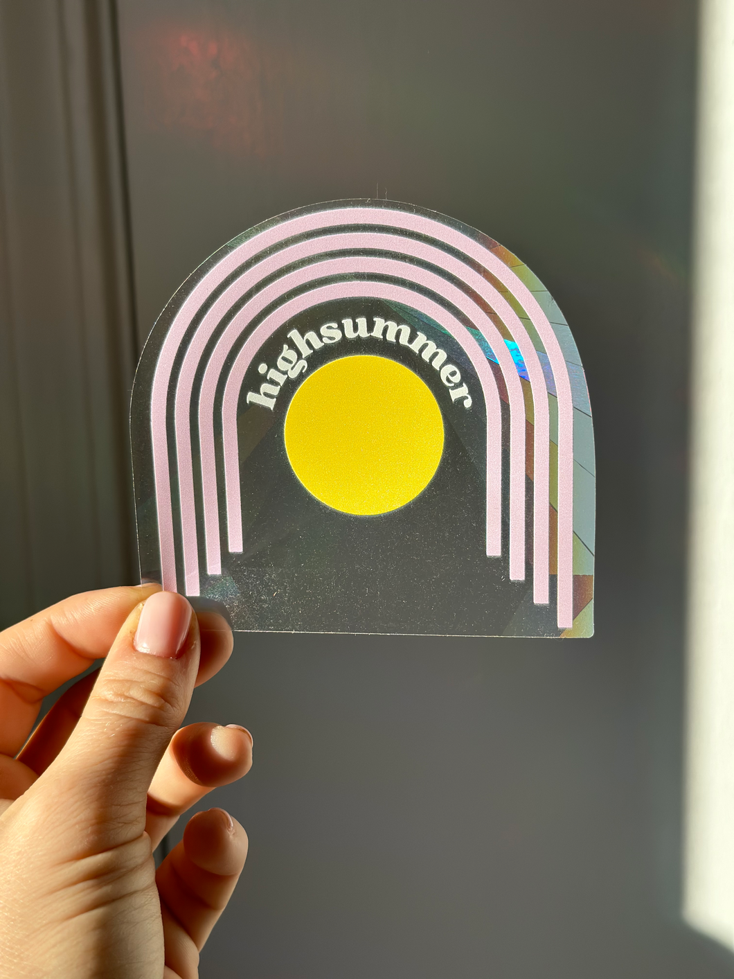 Rainbow Maker Holographic Window Sticker