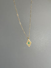 Load image into Gallery viewer, Opalescent Diamond Cut Necklace
