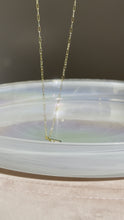 Load and play video in Gallery viewer, Opalescent Diamond Cut Necklace

